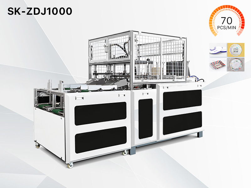 High speed paper plate machine