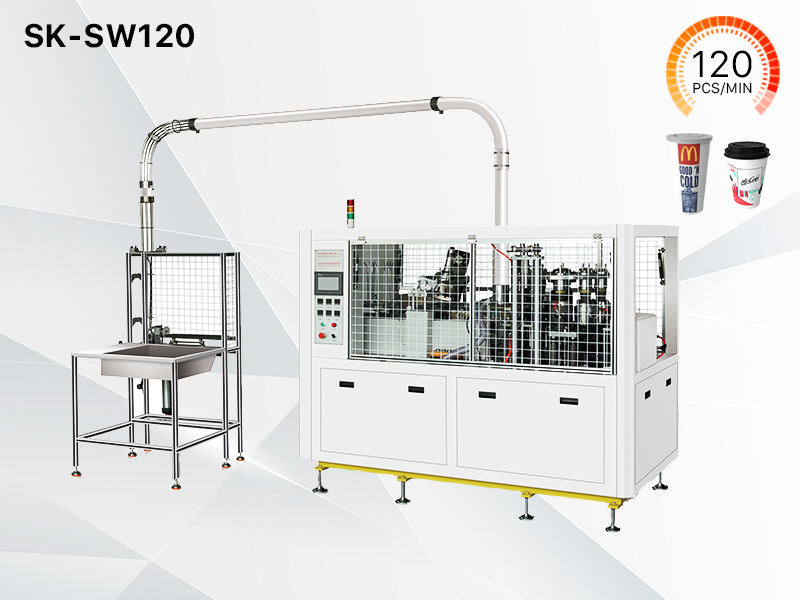 Ten station fully automatic high-speed paper cup forming machine